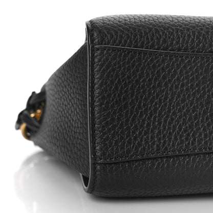 Mulberry Heavy Grain Small Iris Tote Black 7 of 8