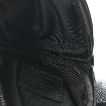 Louis Vuitton Calfskin Shadow Monogram Duo Slingbag Black 7 of 10