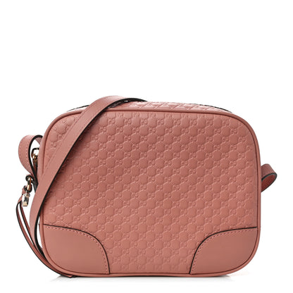 Gucci Soft Microguccissima Mini Bree Messenger Bag Soft Pink 2 of 11