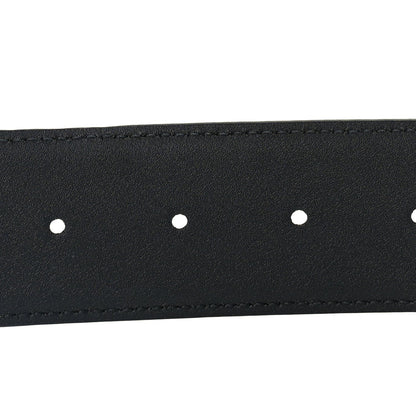 Gucci Plutone Calfskin Geometric Double G 40mm Belt 100 40  Black 4 of 5