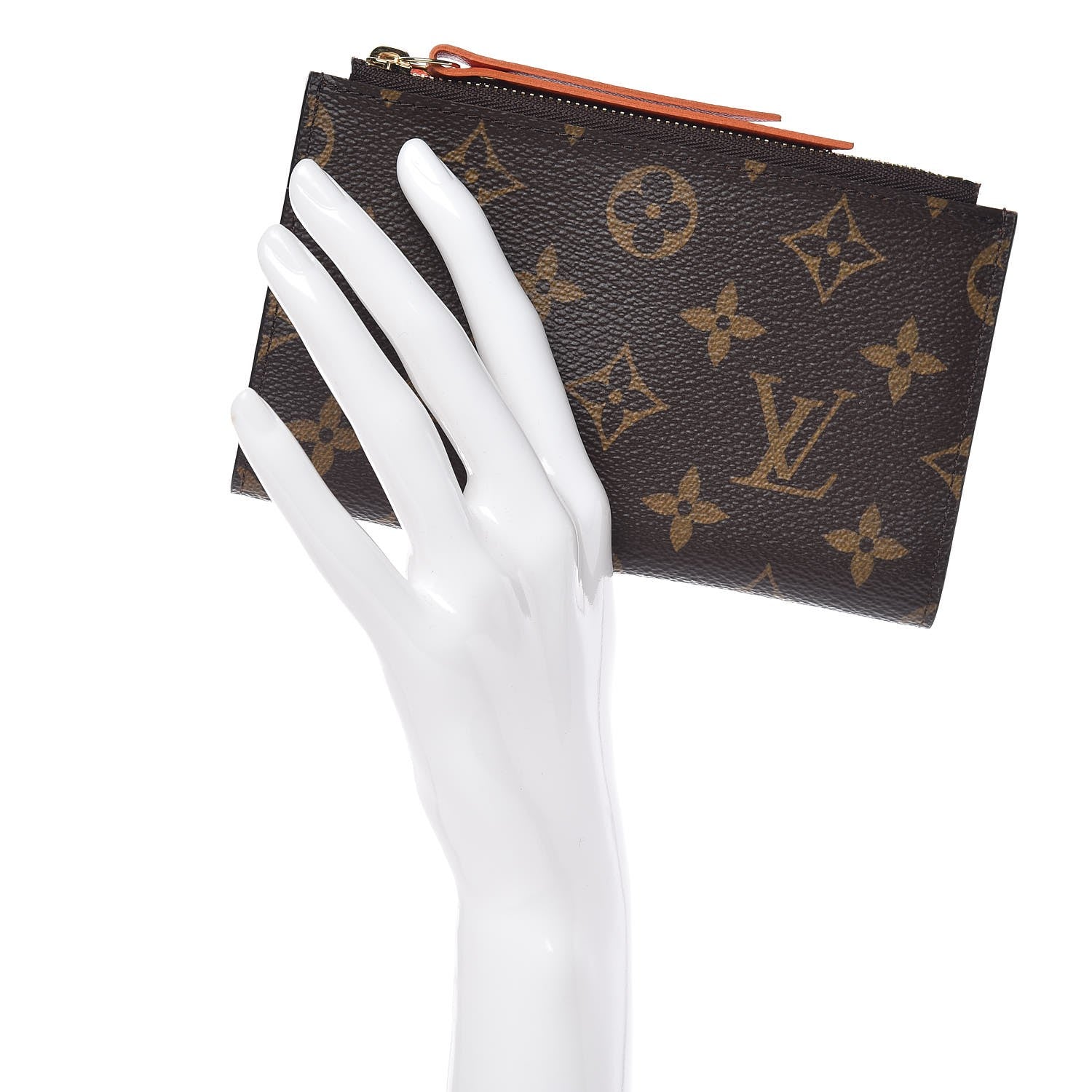 Louis Vuitton Monogram Compact Adele Wallet Piment 2 of 7