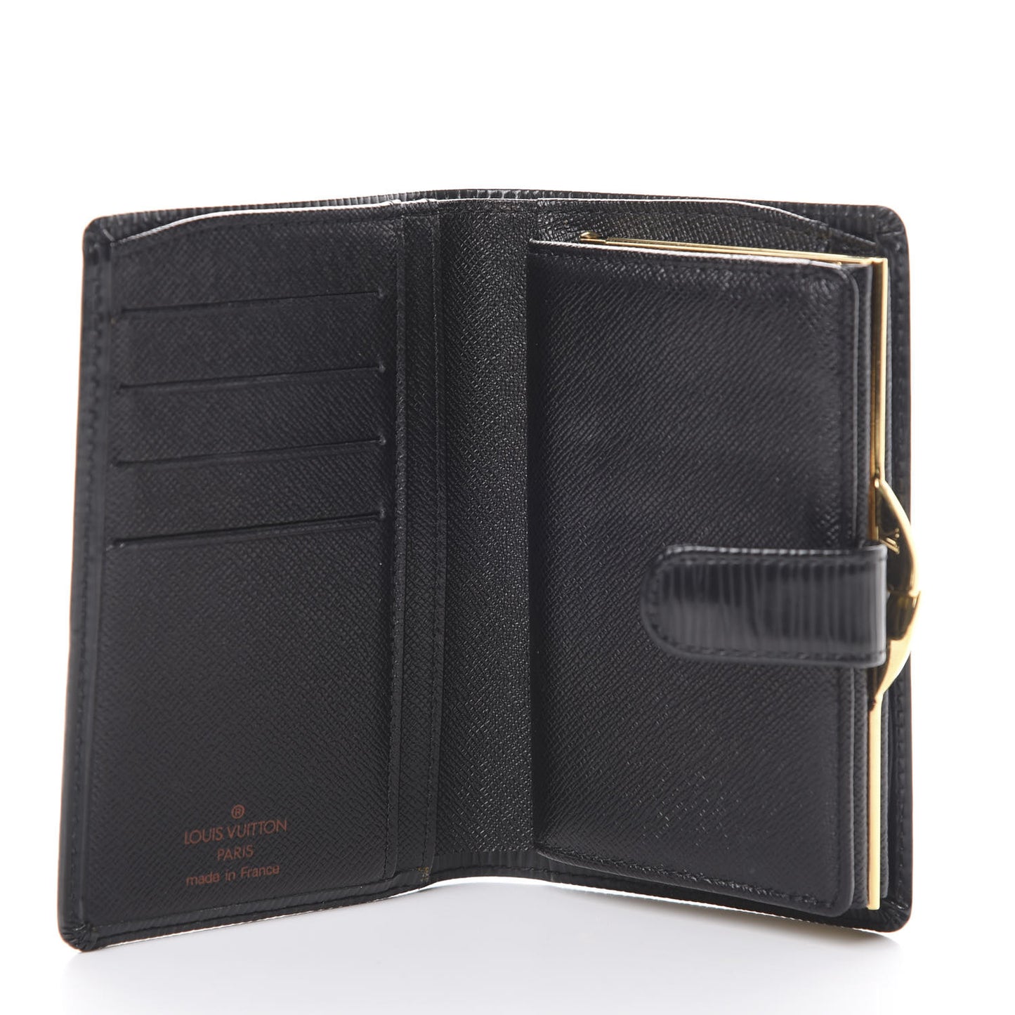 Epi French Purse Wallet Black