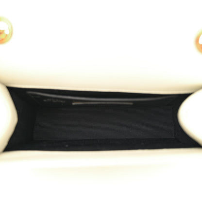 Saint Laurent Python Embossed Small Classic Monogram Kate Tassel Satchel 5 of 11