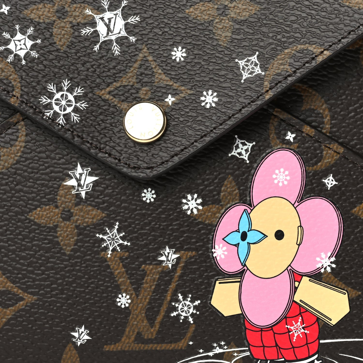 Louis Vuitton Monogram 2023 Christmas Animation Kirigami Pochette Set Multicolour 8 of 8