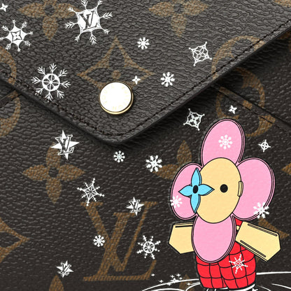 Louis Vuitton Monogram 2023 Christmas Animation Kirigami Pochette Set Multicolour 8 of 8