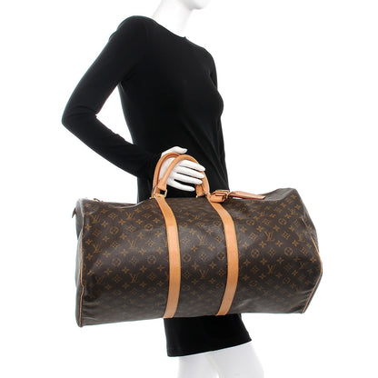 Louis Vuitton Monogram Keepall 55 2 of 14
