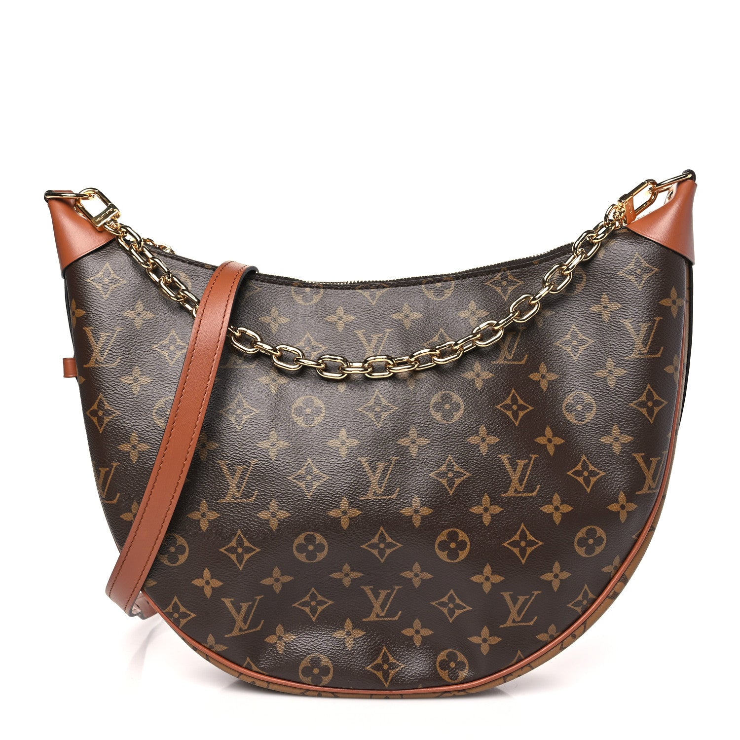 Louis Vuitton LOUIS VUITTON Reverse Monogram Loop Hobo 1 of 10