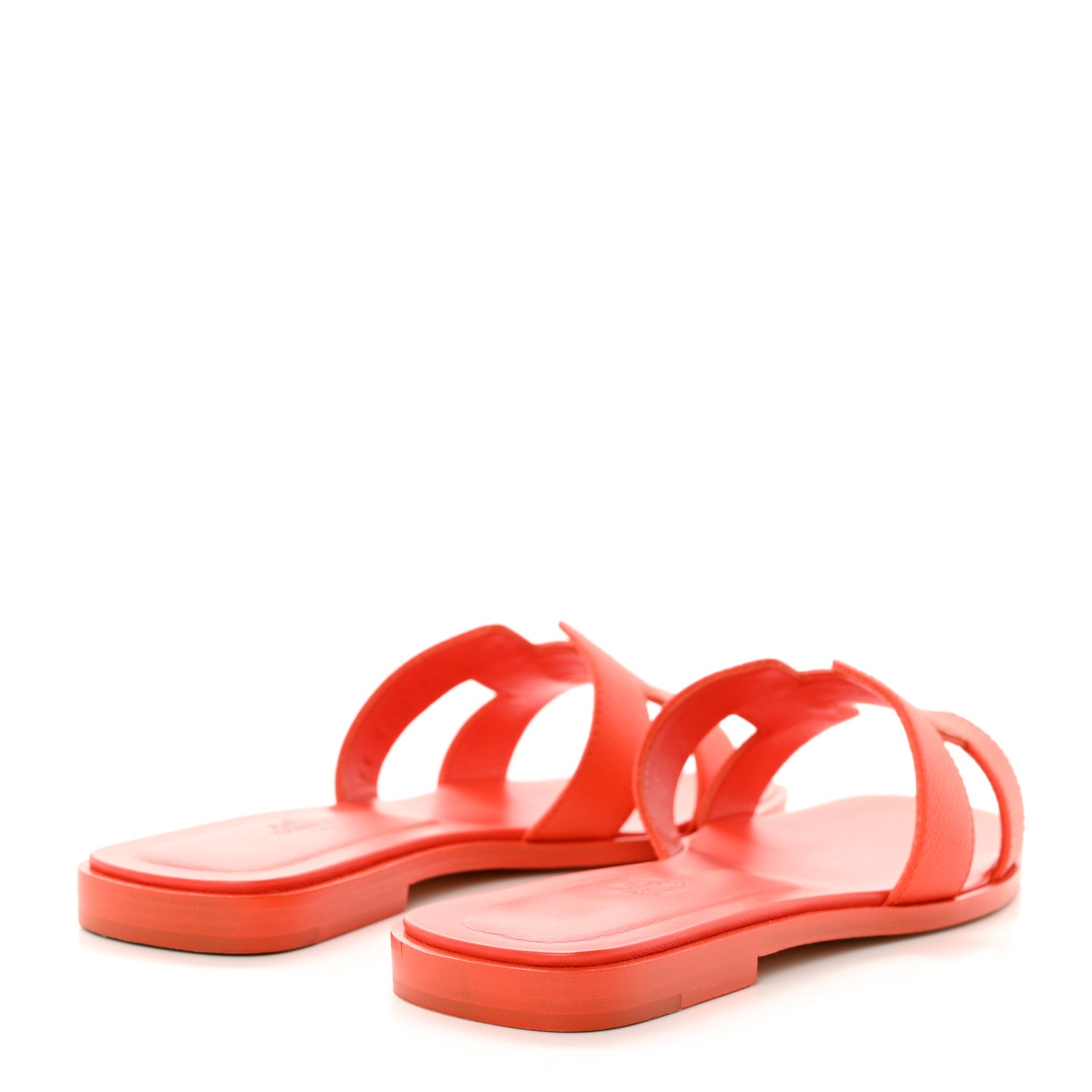 Hermes Epsom Oran Sandals 35.5 Orange Poppy 5 of 9