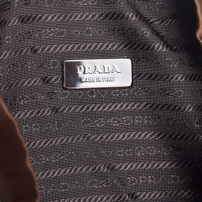 Prada Nylon Vela Double Buckle Backpack Brown 6 of 11