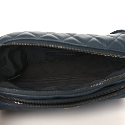 Chanel Calfskin Quilted Waist Bag Dark Grey 5 of 9
