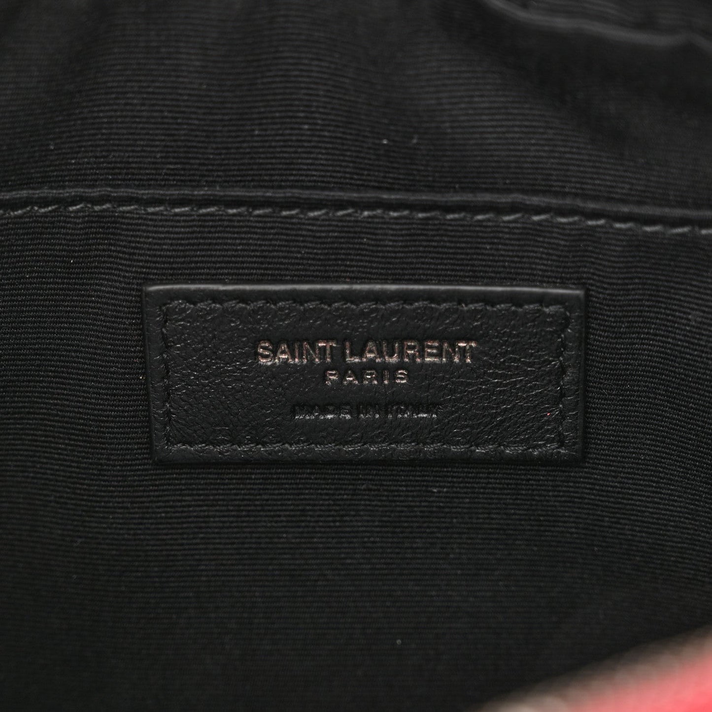 Calfskin Matelasse Monogram Lou Camera Bag Red