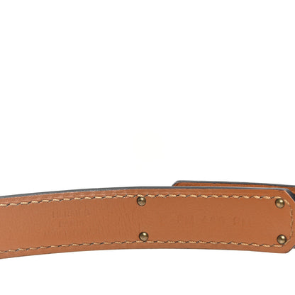 Hermes Epsom Kelly Pocket Belt Gold 3 of 6
