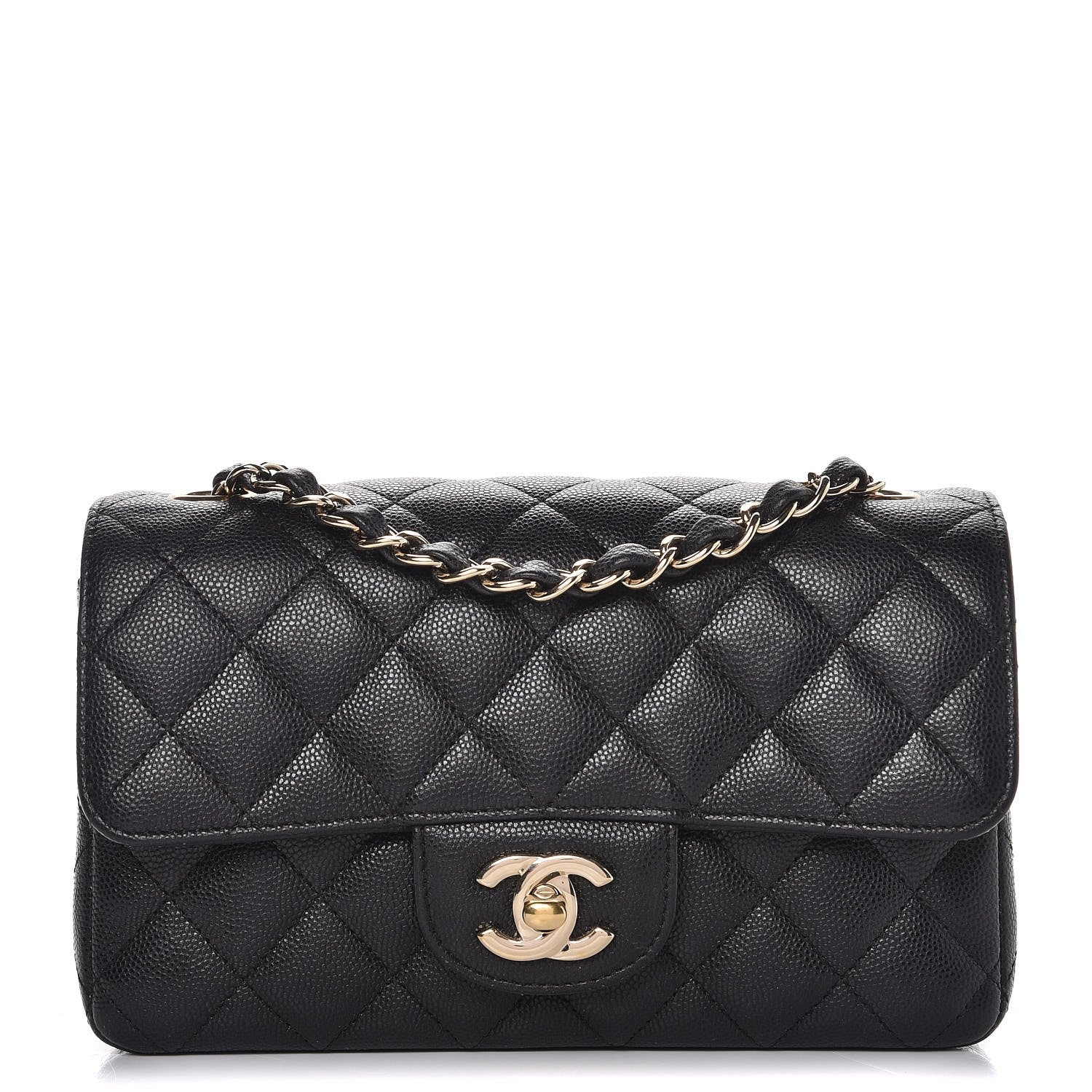 Chanel Caviar Quilted Mini Rectangular Flap Black 1 of 11