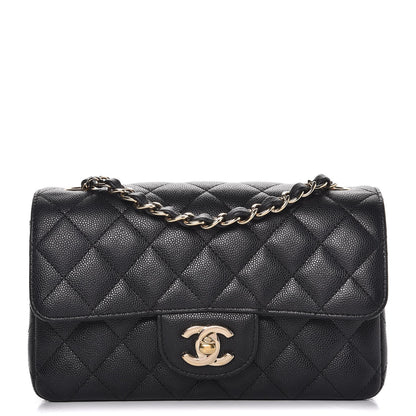 Chanel Caviar Quilted Mini Rectangular Flap Black 1 of 11
