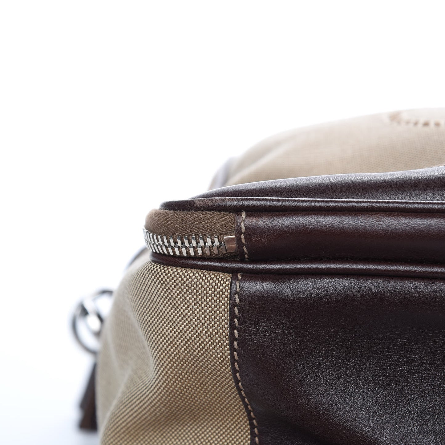 Jacquard Logo Bauletto Corda Moro