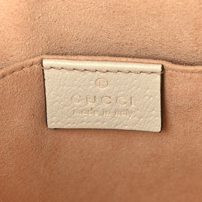 Gucci Textured Calfskin Web Small Ophidia Tote Bag Mystic White 5 of 8