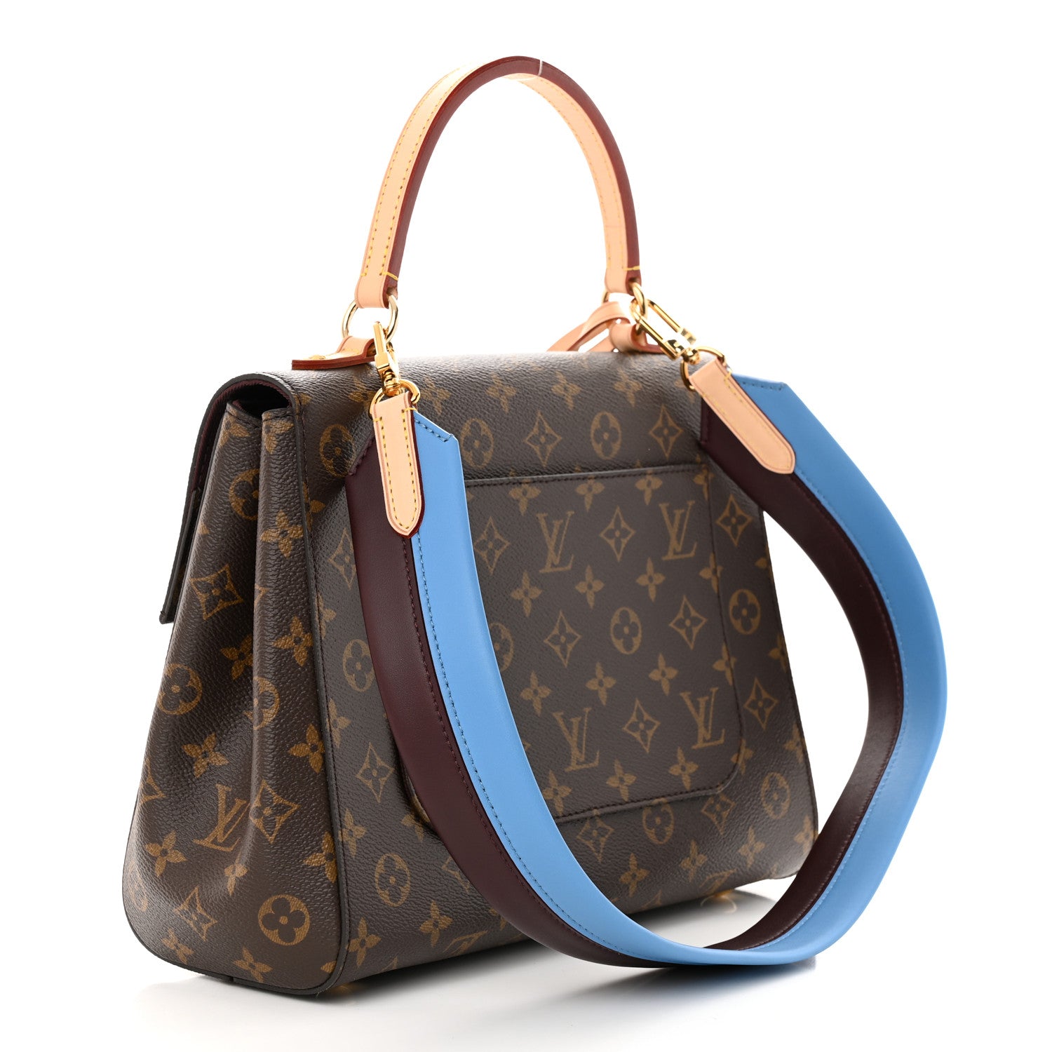 Louis Vuitton Monogram Cluny MM Blue Glacial 3 of 11