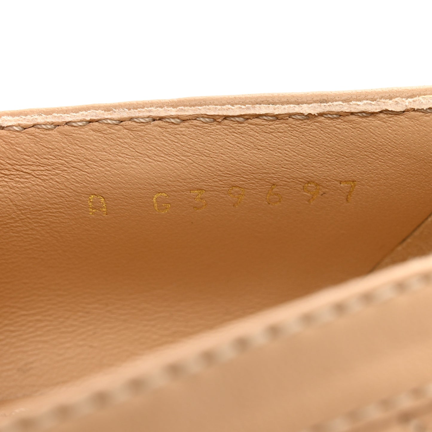 Lambskin Quilted CC Heart Loafers 38 Beige