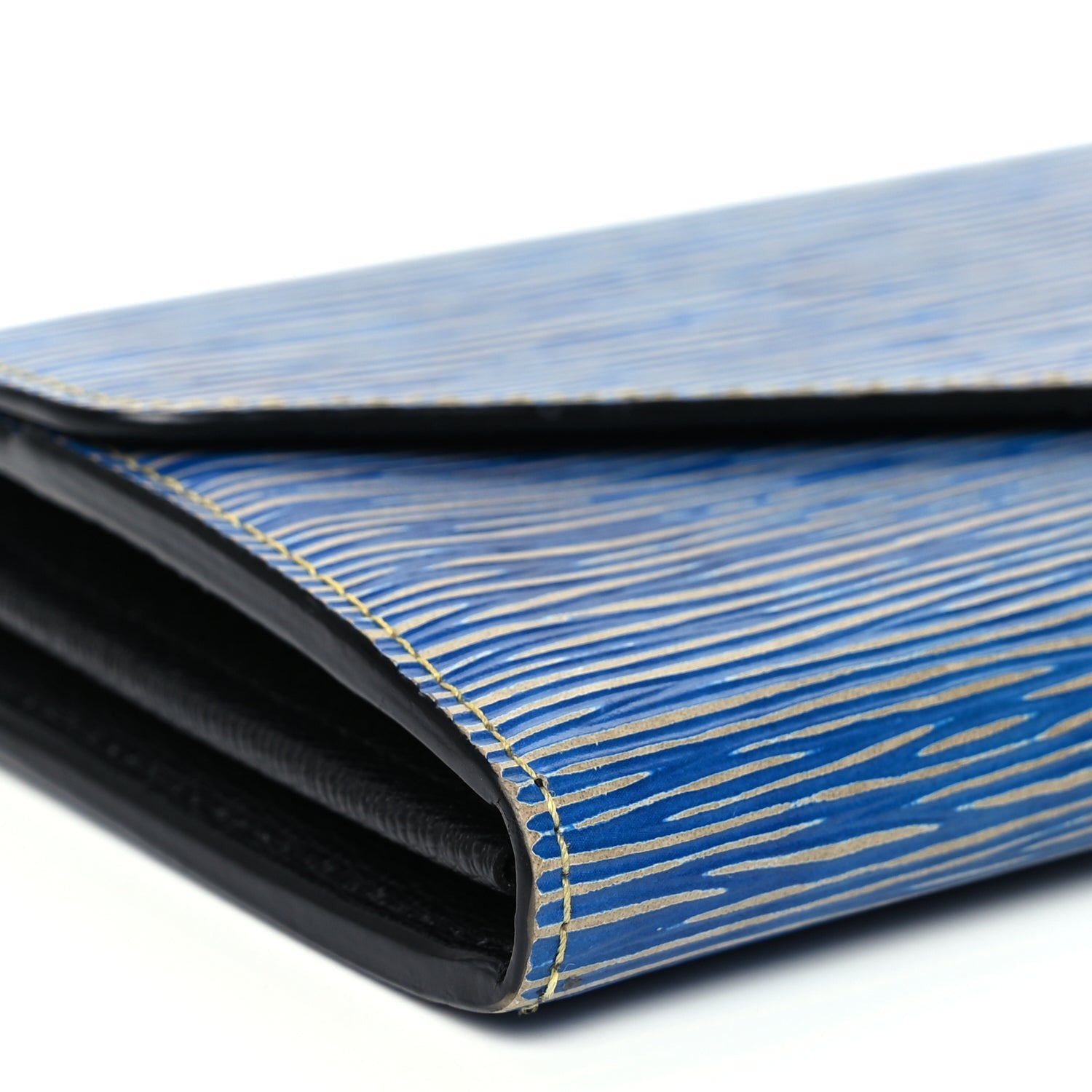 Louis Vuitton Epi Sarah Wallet NM Denim Light 9 of 10
