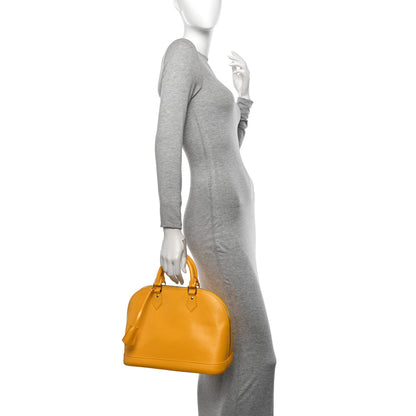 Louis Vuitton Epi Alma PM Citron 2 of 10