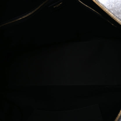 Saint Laurent Grained Calfskin 48H Sac De Jour Duffle Black 4 of 8