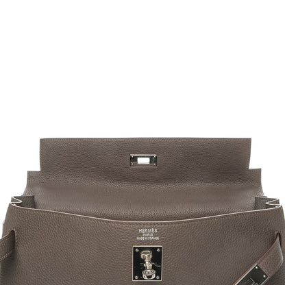 Hermes Togo Kelly Retourne 35 Etain 10 of 25