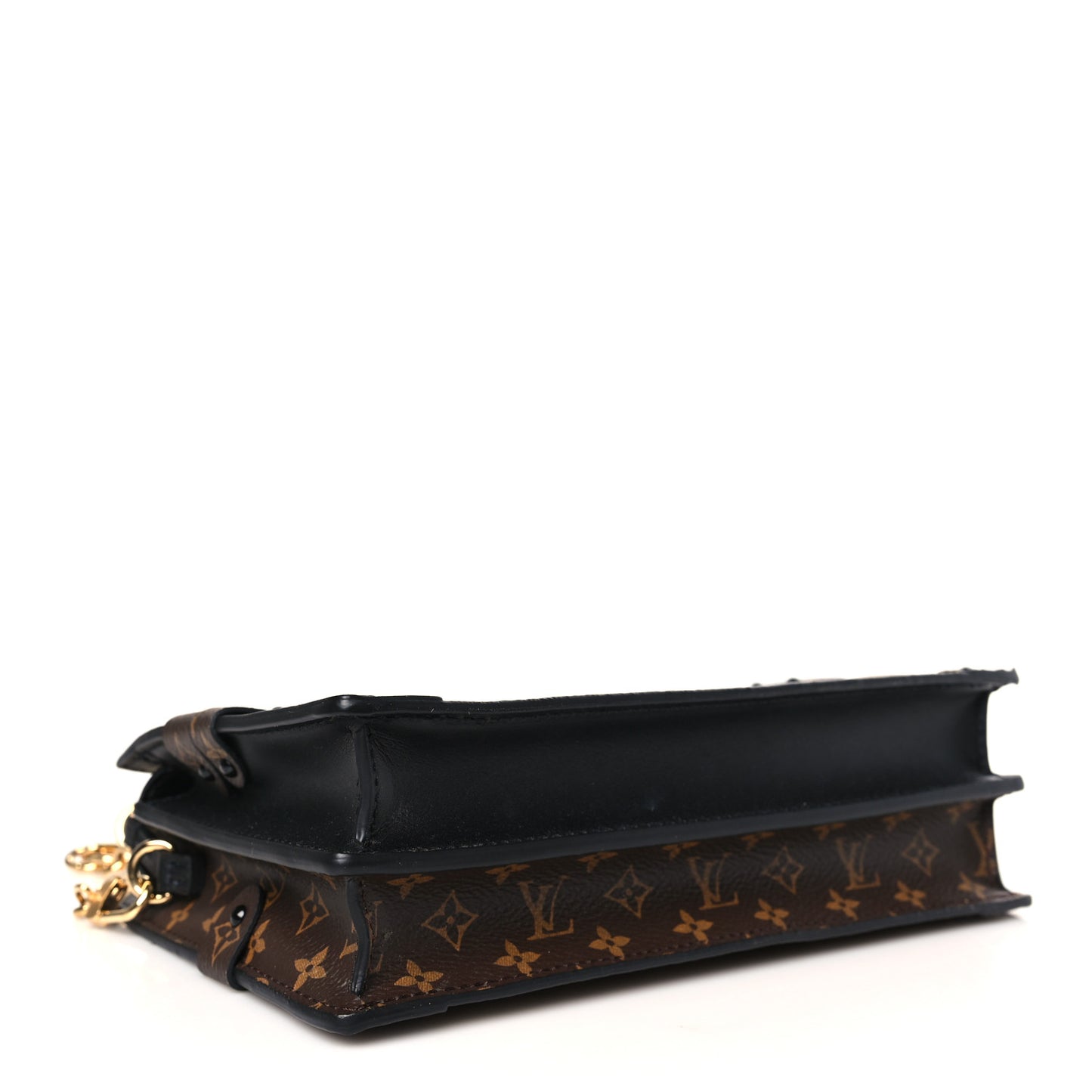 Reverse Monogram Trunk Clutch