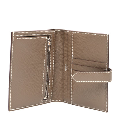 Hermes Epsom Bearn Compact Wallet Etoupe 5 of 8