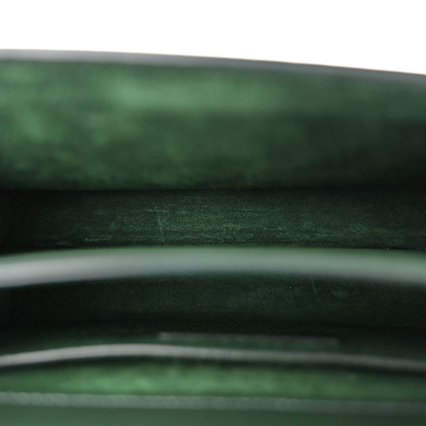 Smooth Calfskin Medium Monogram Sunset Satchel Vert Kaki