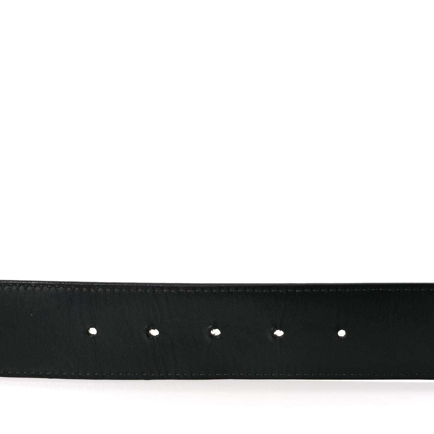 Calfskin Monogram 40mm LV Initiales Reversible Belt 95 38 Black