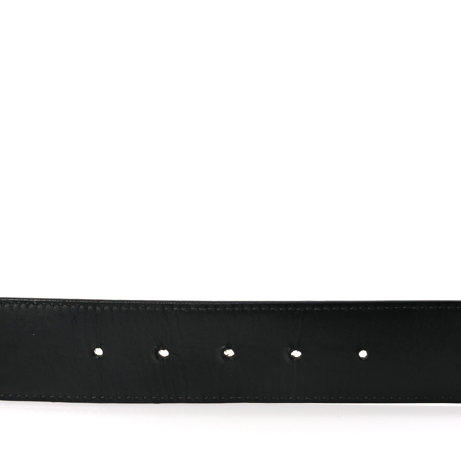 Louis Vuitton Calfskin Monogram 40mm LV Initiales Reversible Belt 95 38 Black 4 of 5