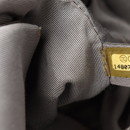 Chanel Nylon Quilted Tweed Stitch Bubble Camera Case Blue 9 of 11