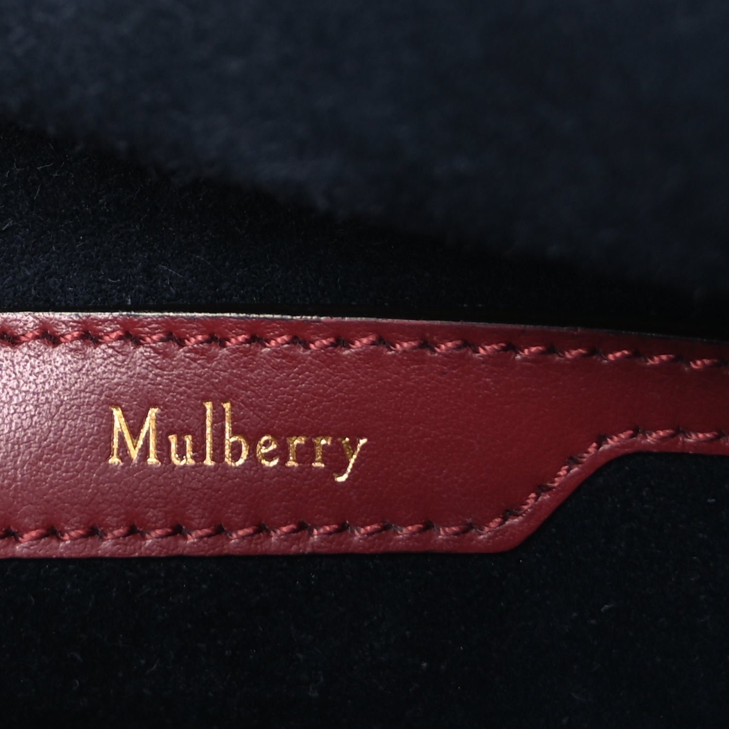 Mulberry Crocodile Embossed Calfskin Marloes Hobo Burgundy 5 of 8