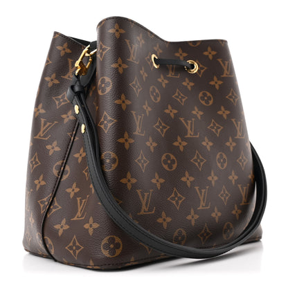 Louis Vuitton Monogram Neonoe MM Black 3 of 11