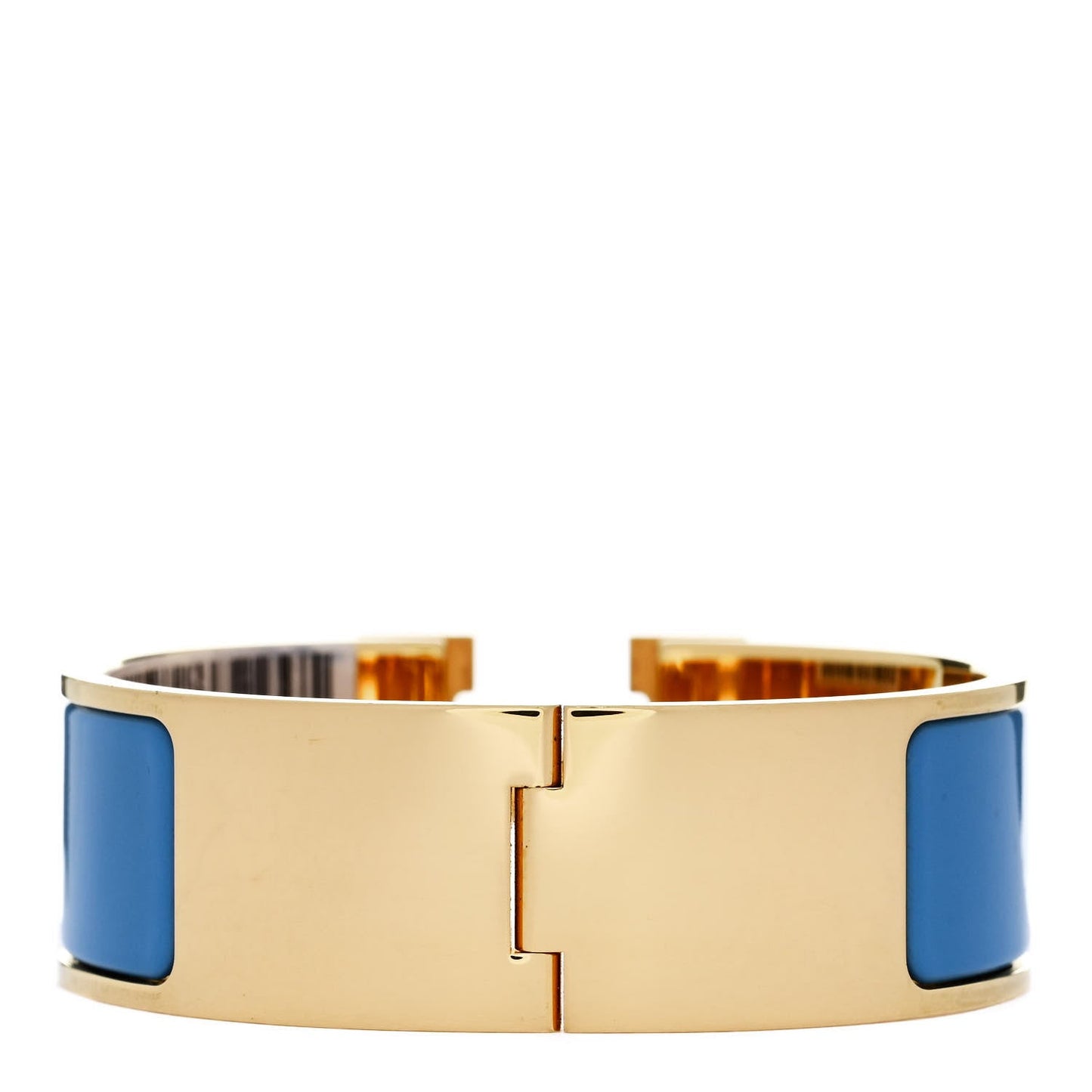 Enamel Wide Clic Clac H Bracelet PM Bleu Cielo
