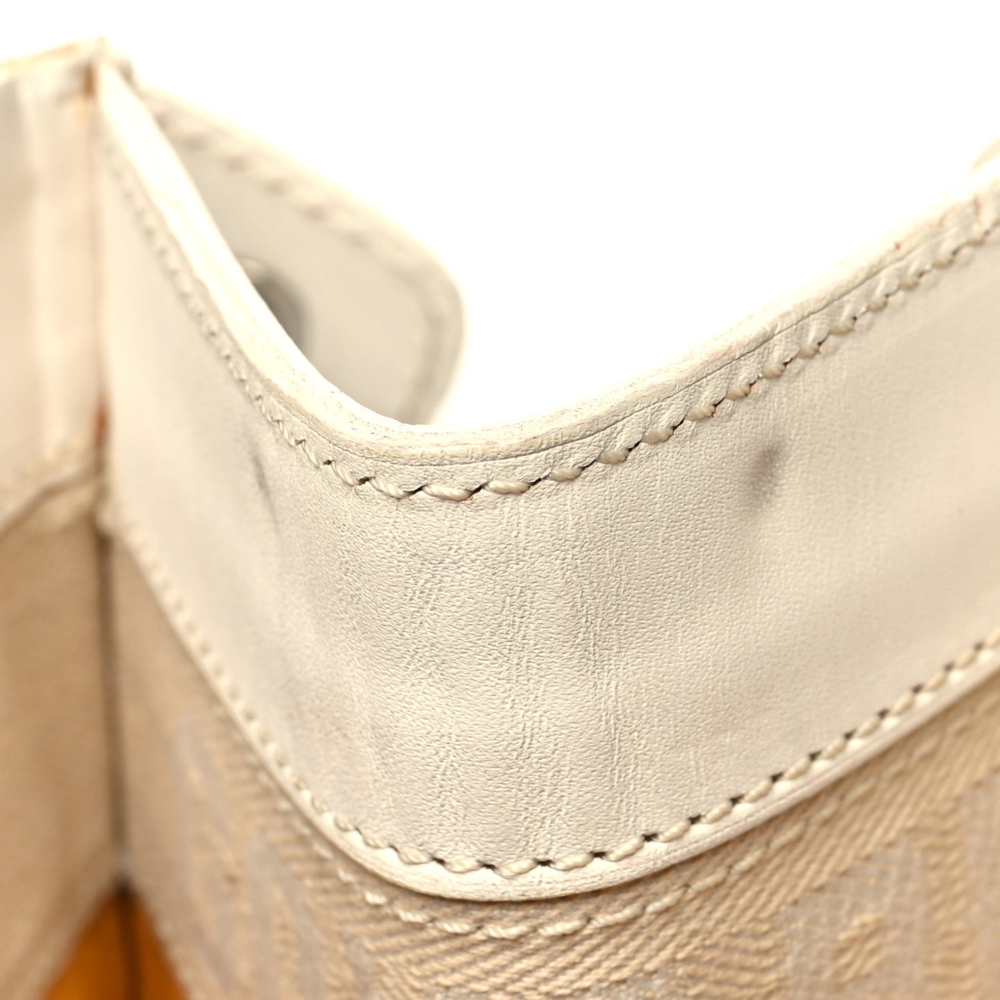 Goyardine Jersey PM Bag White