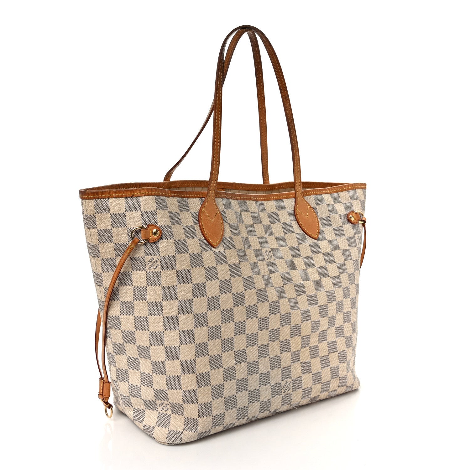 Louis Vuitton Damier Azur Neverfull MM 3 of 11
