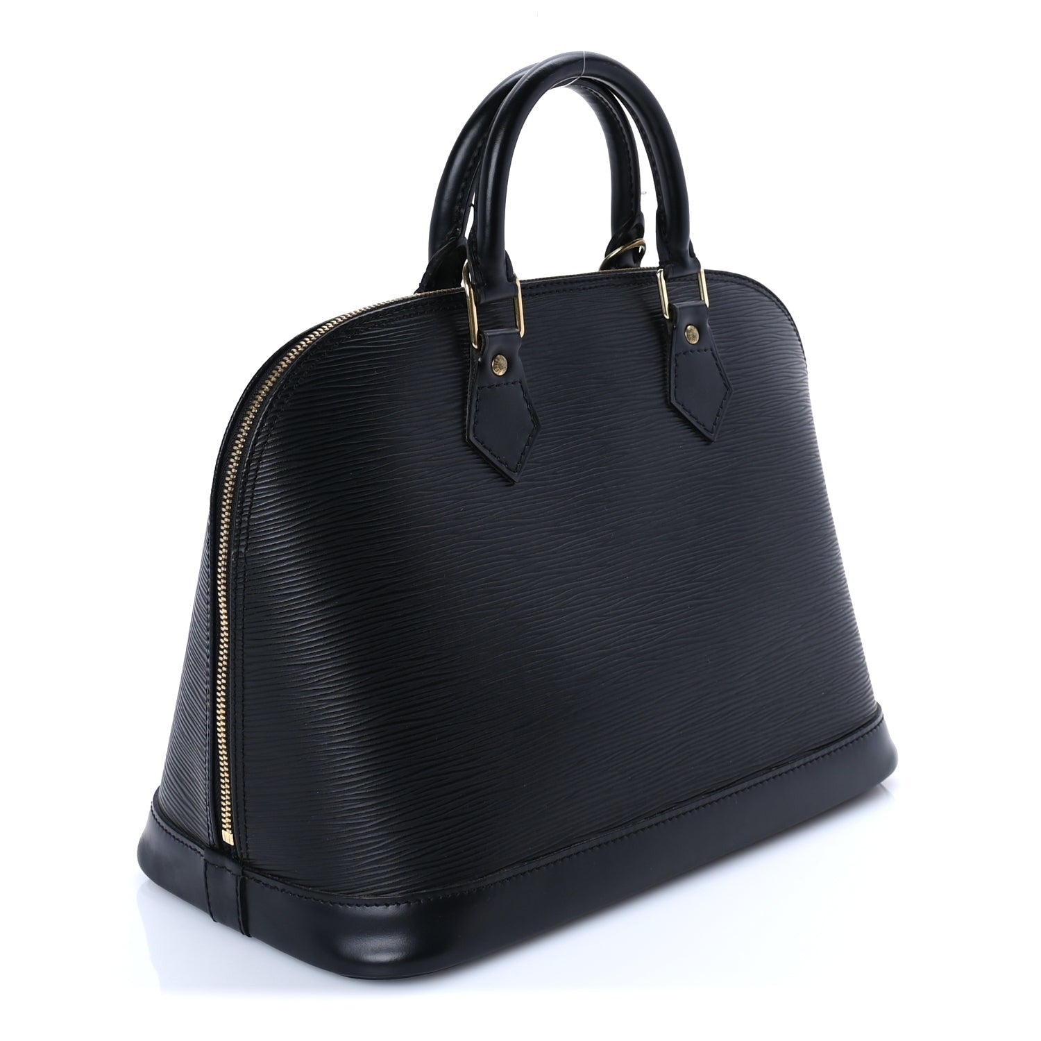 Louis Vuitton Epi Alma PM Black 2 of 7