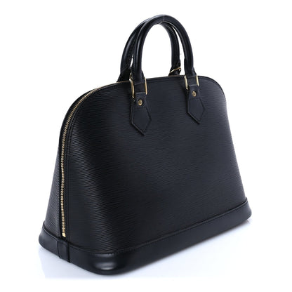 Louis Vuitton Epi Alma PM Black 2 of 7
