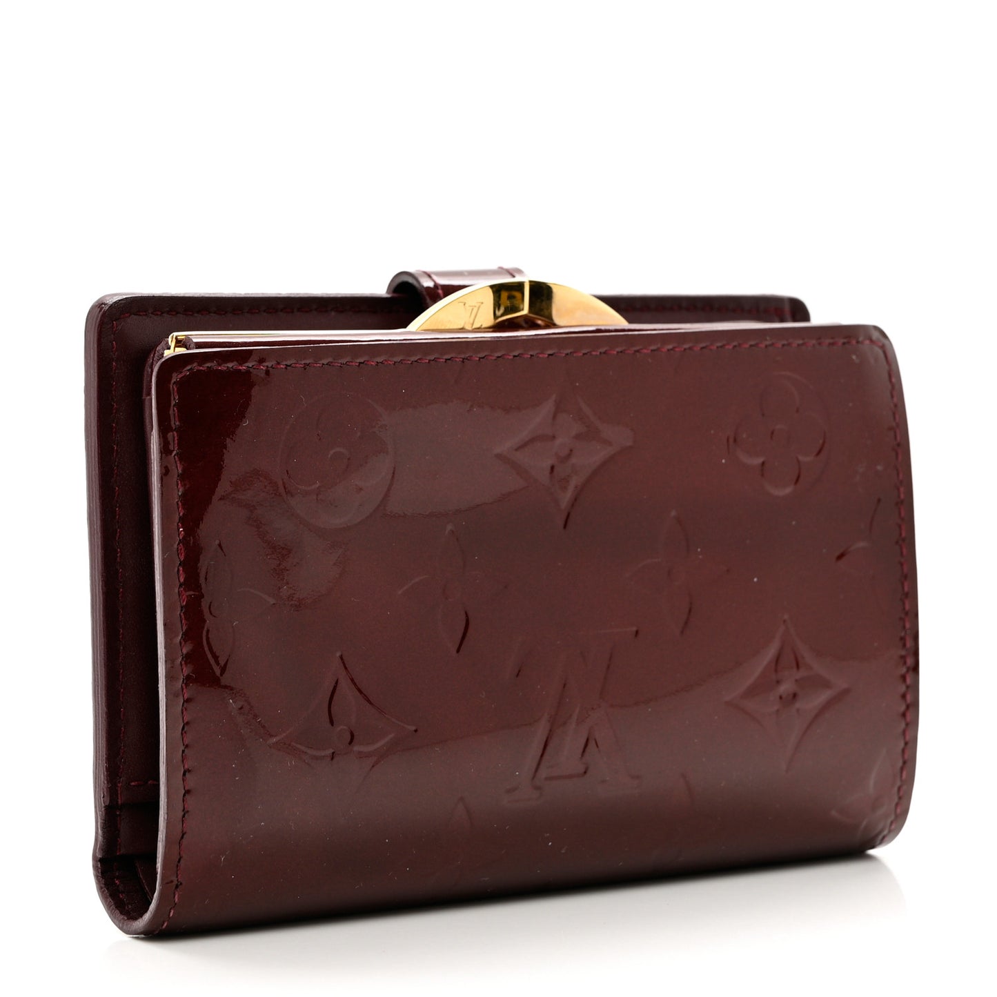Vernis French Purse Wallet Amarante