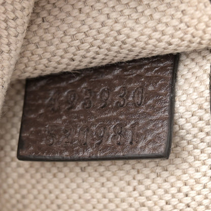 Gucci GG Supreme Monogram Neo Vintage Web Belt Bag Brown 7 of 7