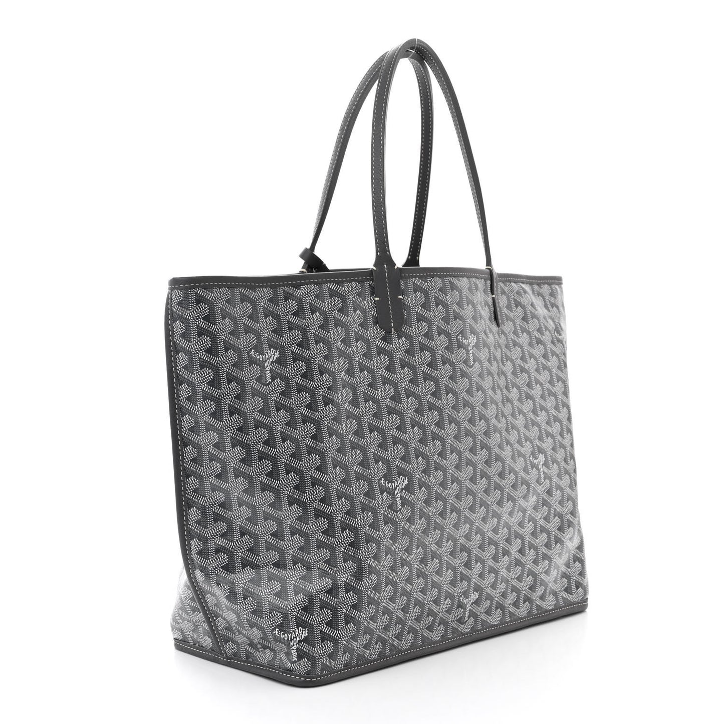 Goyardine Reversible Anjou PM Grey