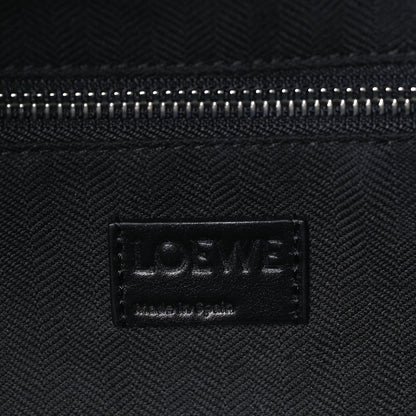 Loewe Shiny Calfskin Puzzle Fold Duffle Black Black 5 of 7