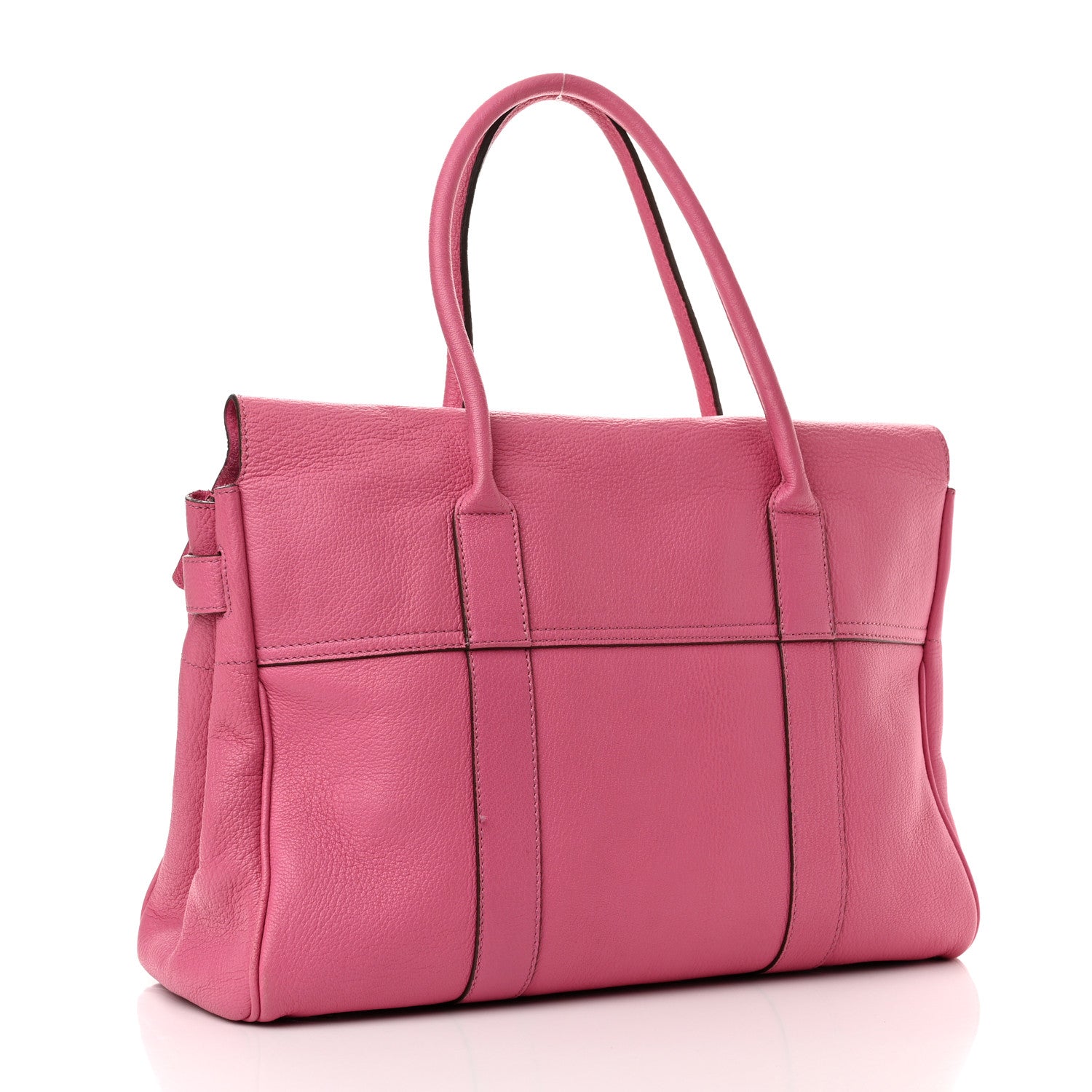 Mulberry Natural Leather Bayswater Raspberry 3 of 20