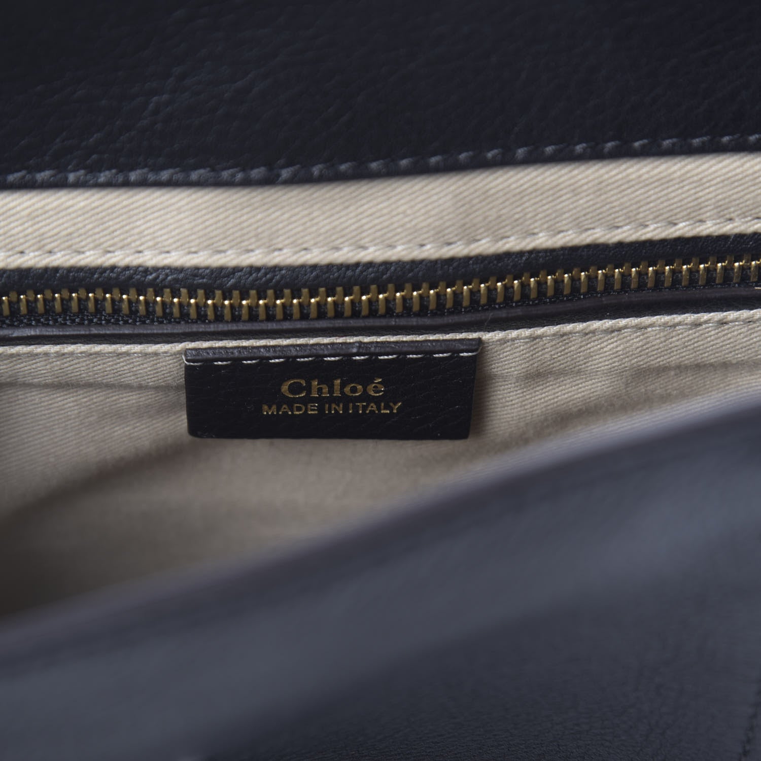 Chloe Suede Calfskin Small Faye Backpack Black 7 of 8