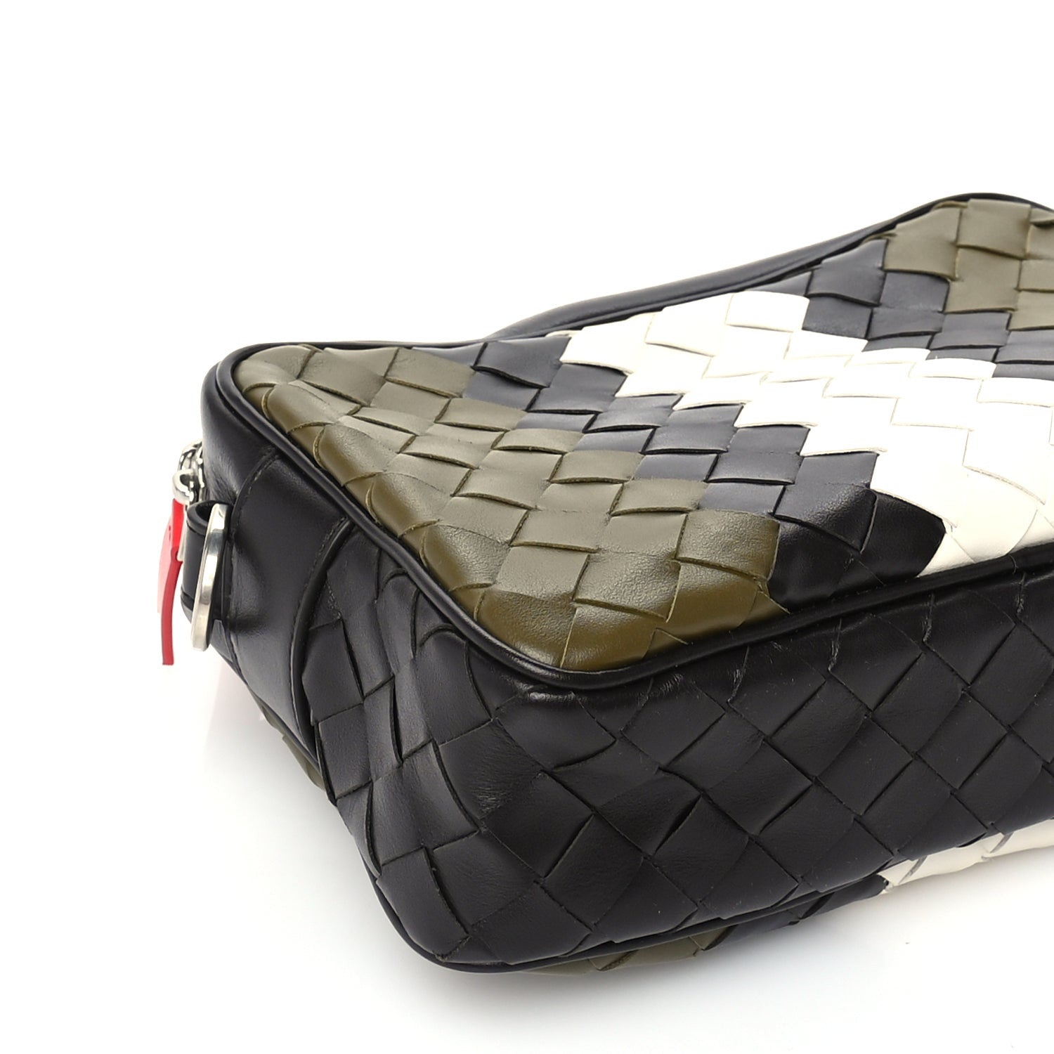 Bottega Veneta Calfskin Intrecciato Small Camera Bag  Multicolor 7 of 8