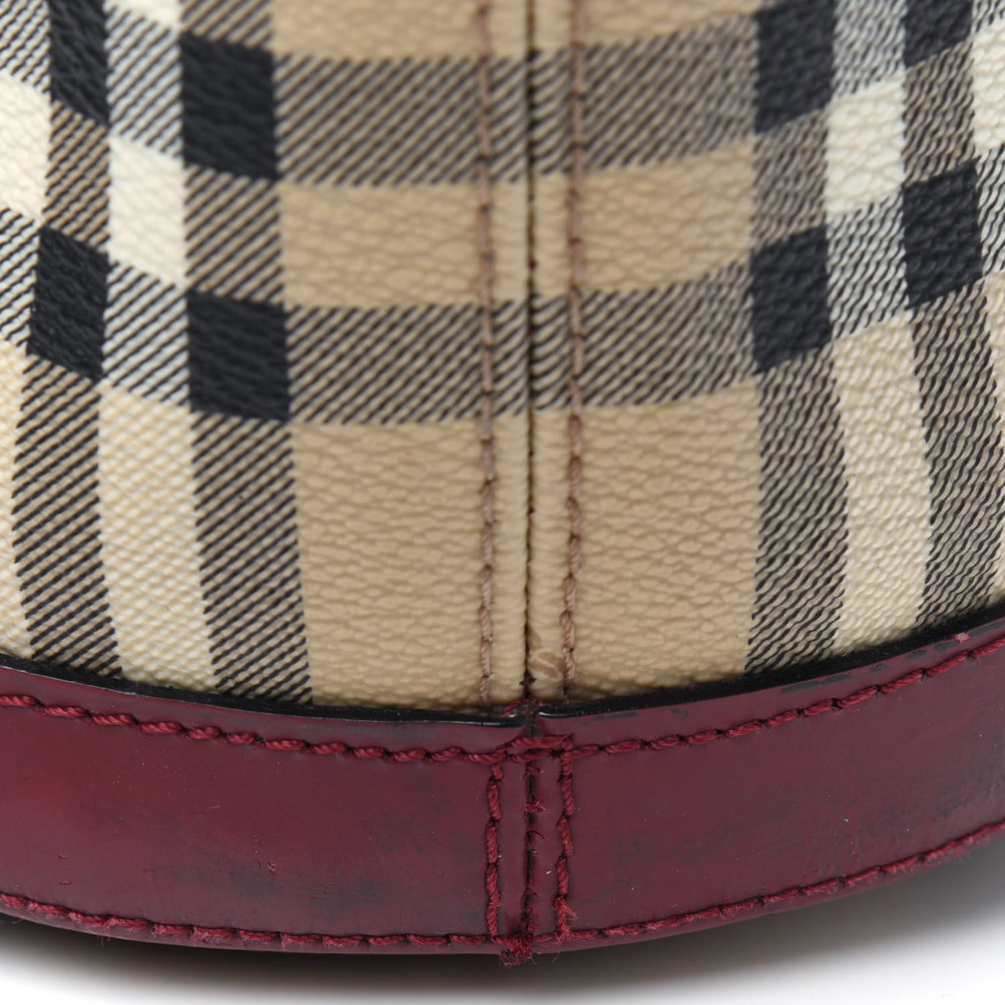 Haymarket Check Shoulder Bag Red