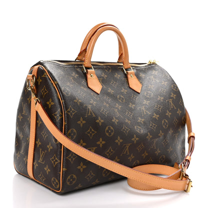 Louis Vuitton Monogram Speedy Bandouliere 35 3 of 13