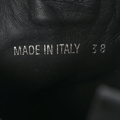 Prada Spazzolato Rois Mens Monolith Chelsea 55mm Tall Boots 38 Black 7 of 10