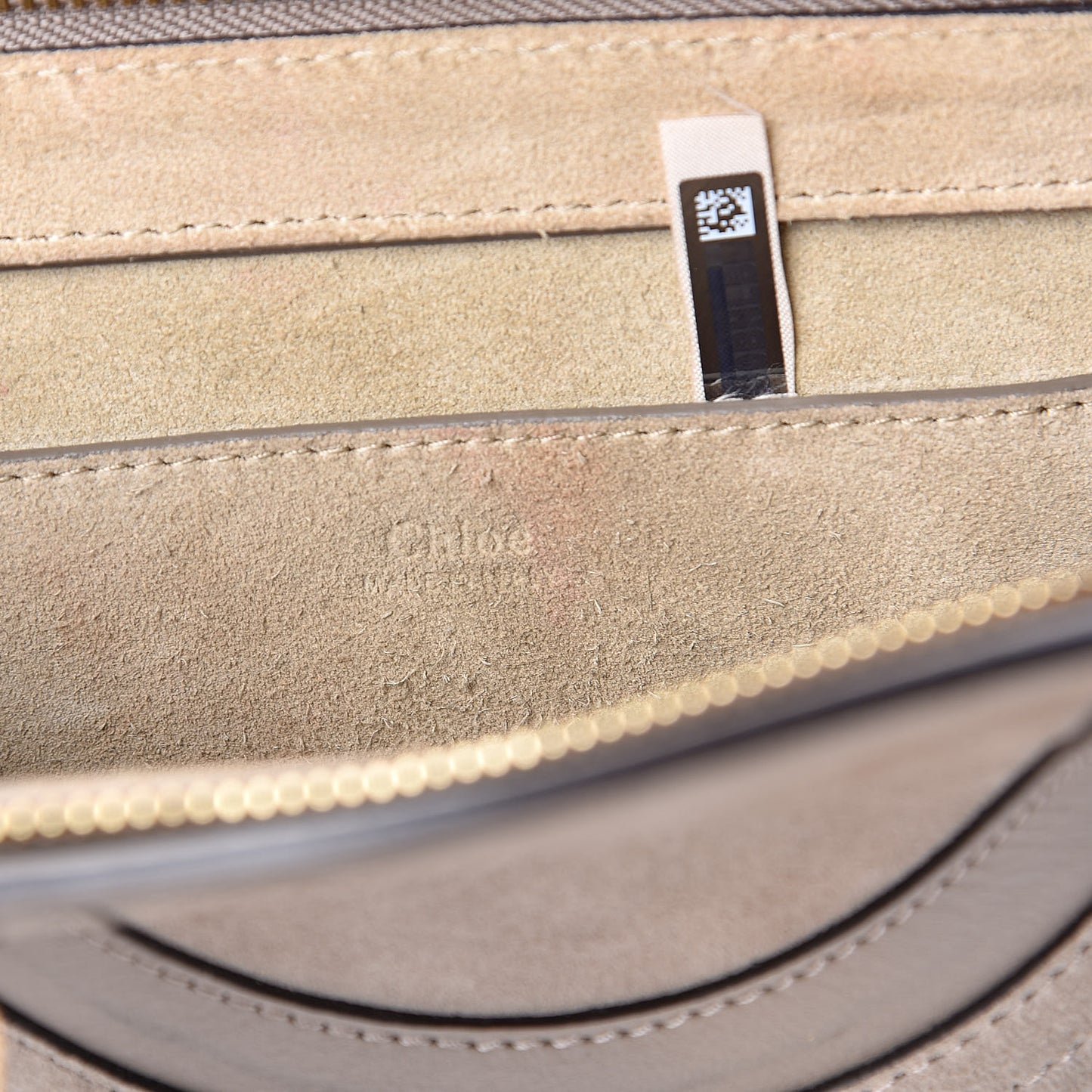 Calfskin Suede Small Pixie Bag Motty Grey